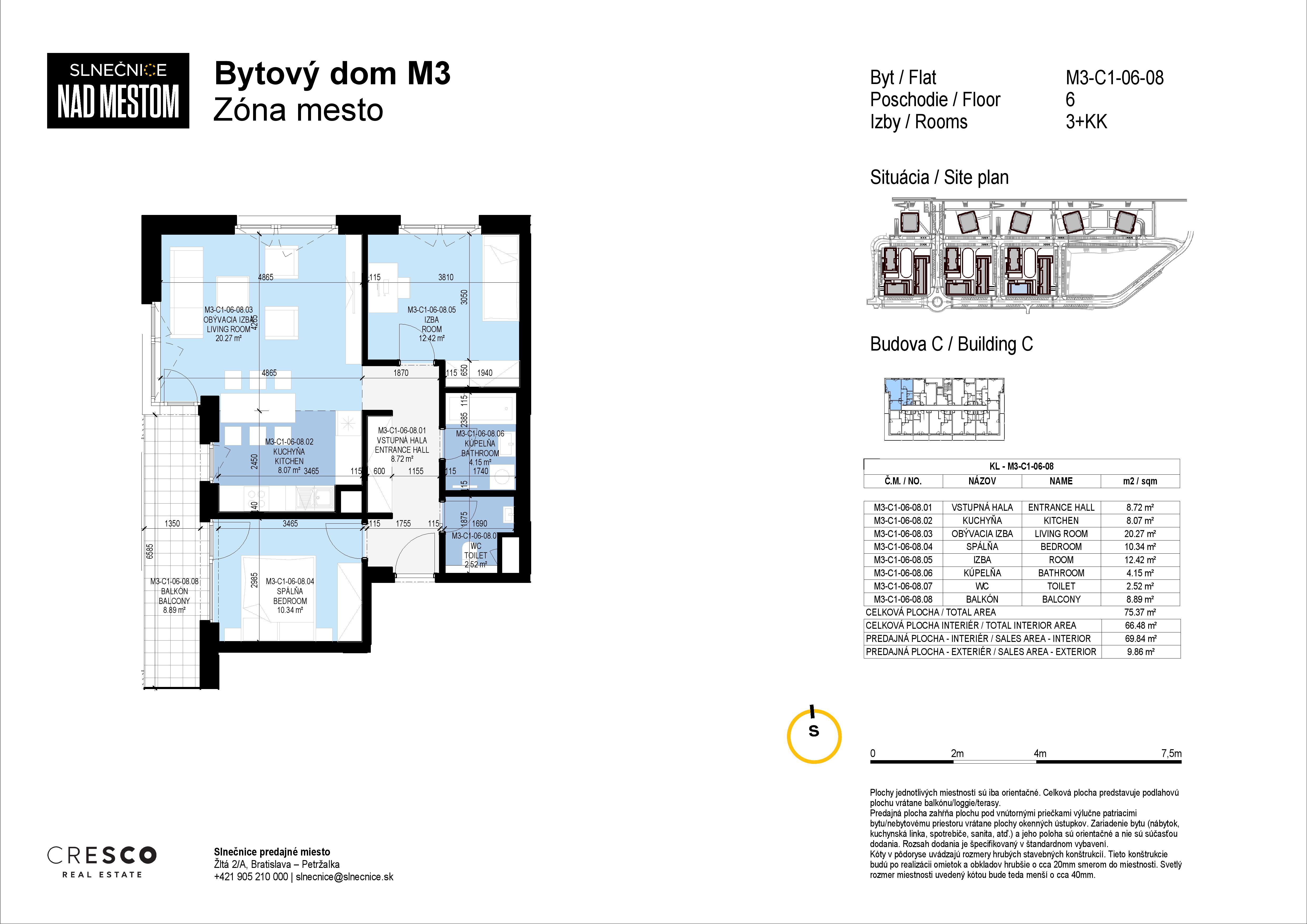 Slnečnice - M3-C1-06-08 - Pôdorys