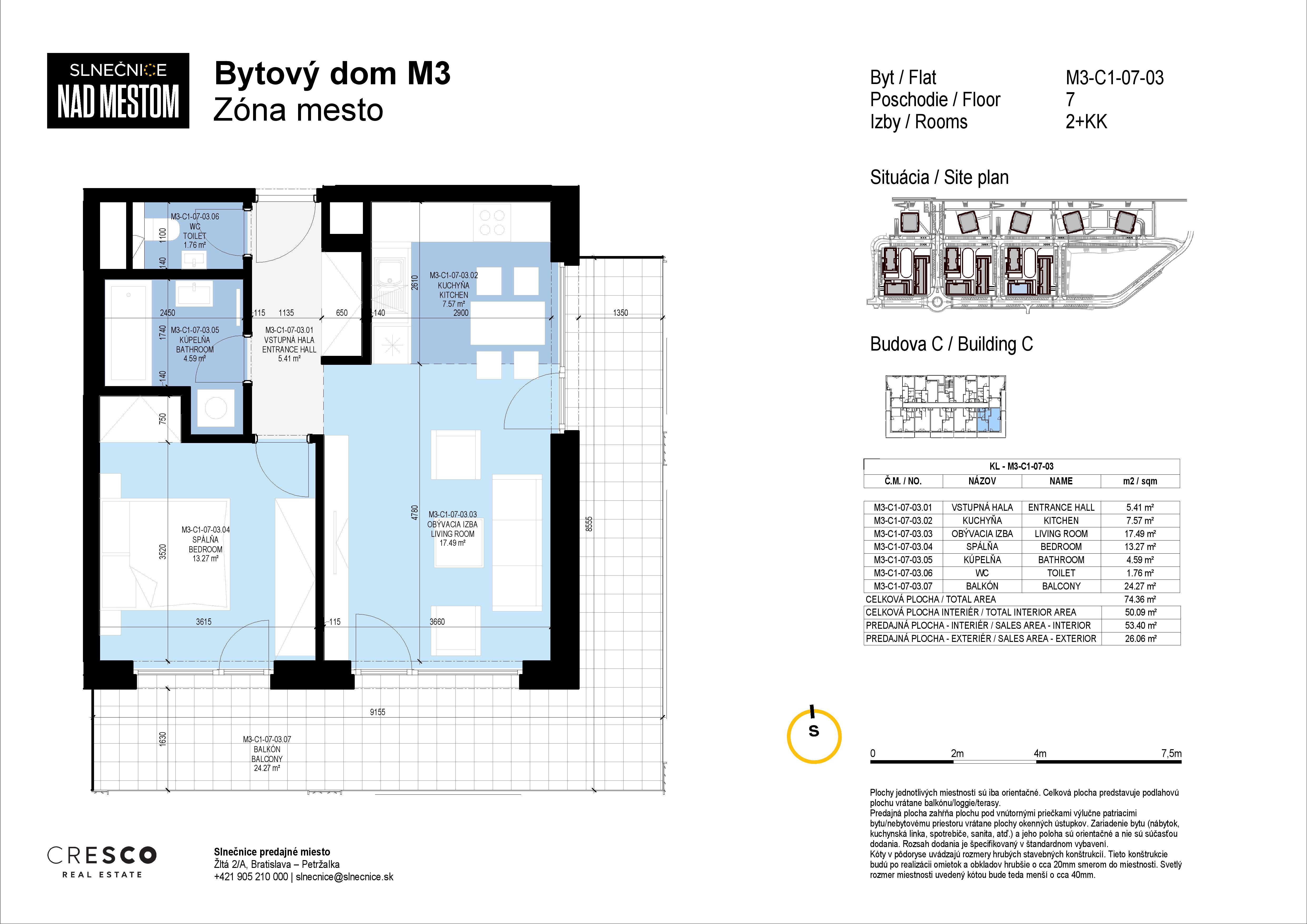 Slnečnice - M3-C1-07-03 - Pôdorys
