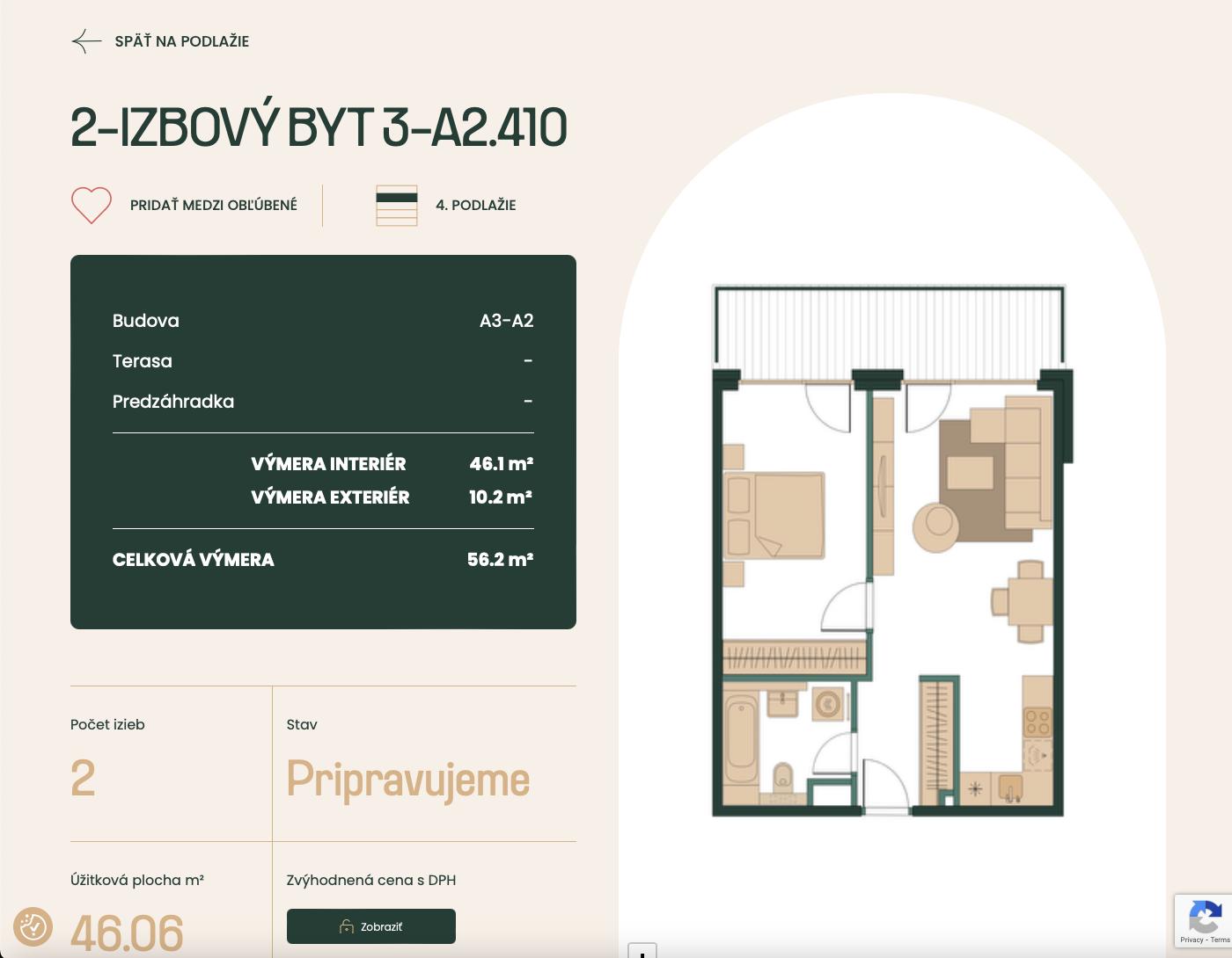 Sýkorky - 3-A2.410 - Pôdorys