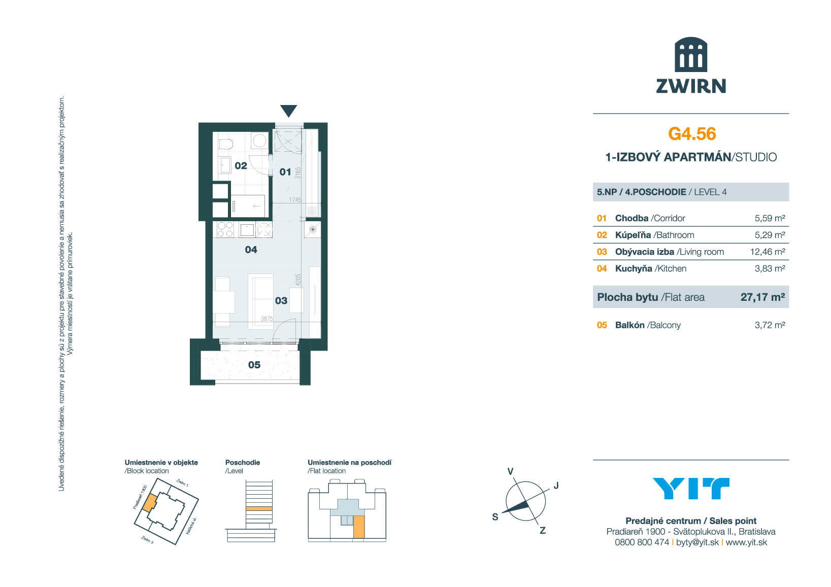 ZWIRN - G4.56 - Pôdorys