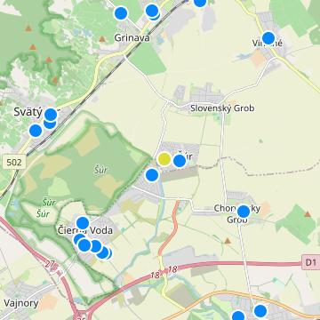 Bývajte v raji - map