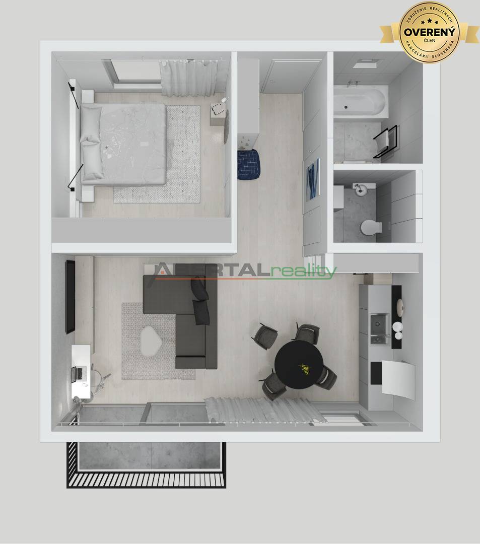 L-Activity residence - LA - A2 - Pôdorys