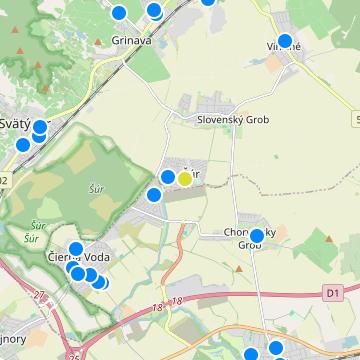 Malý Raj Residence - map