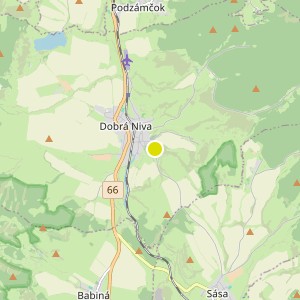 Studničný jarok - map