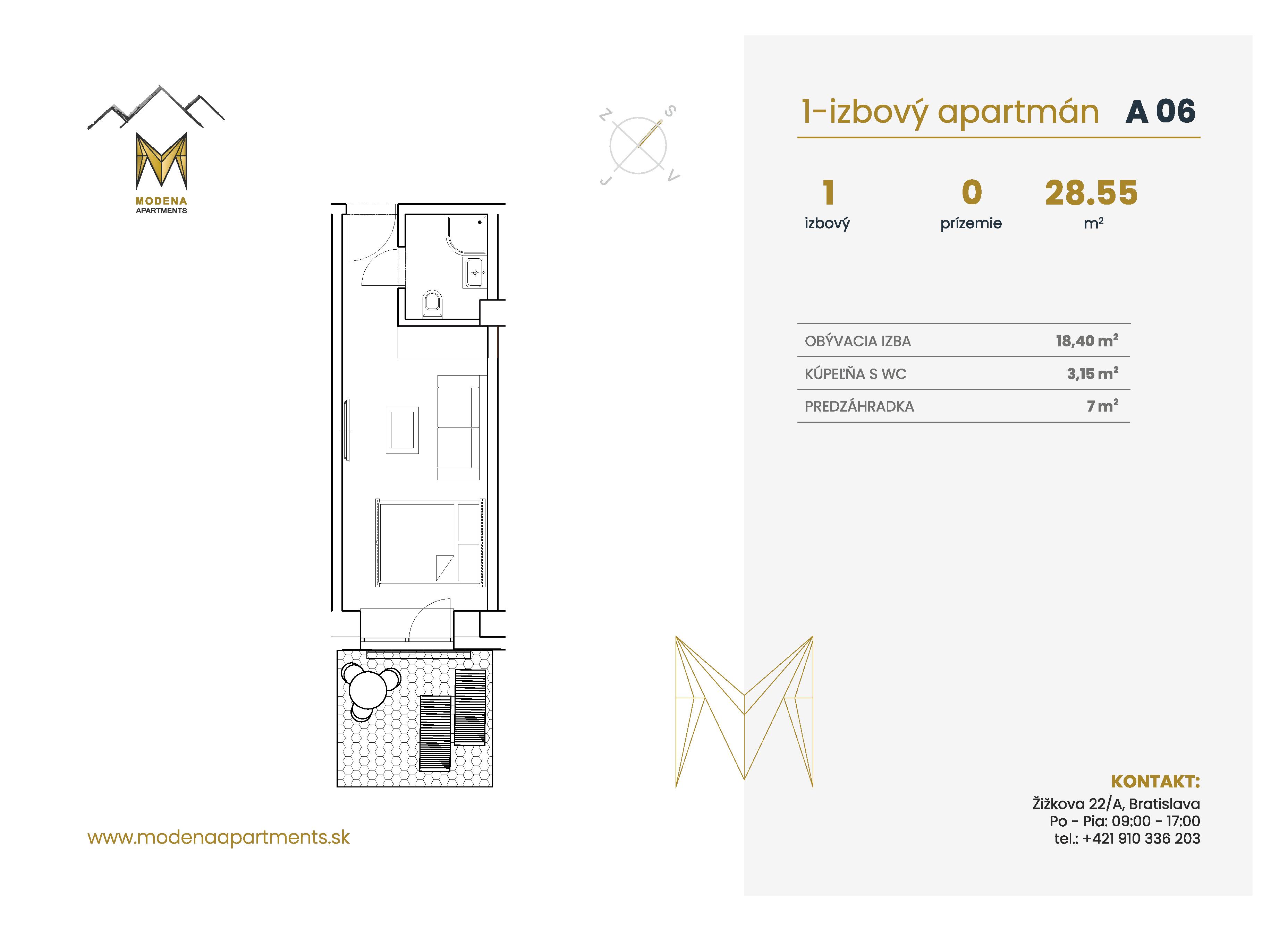 Modena Apartment - A 06 - Pôdorys