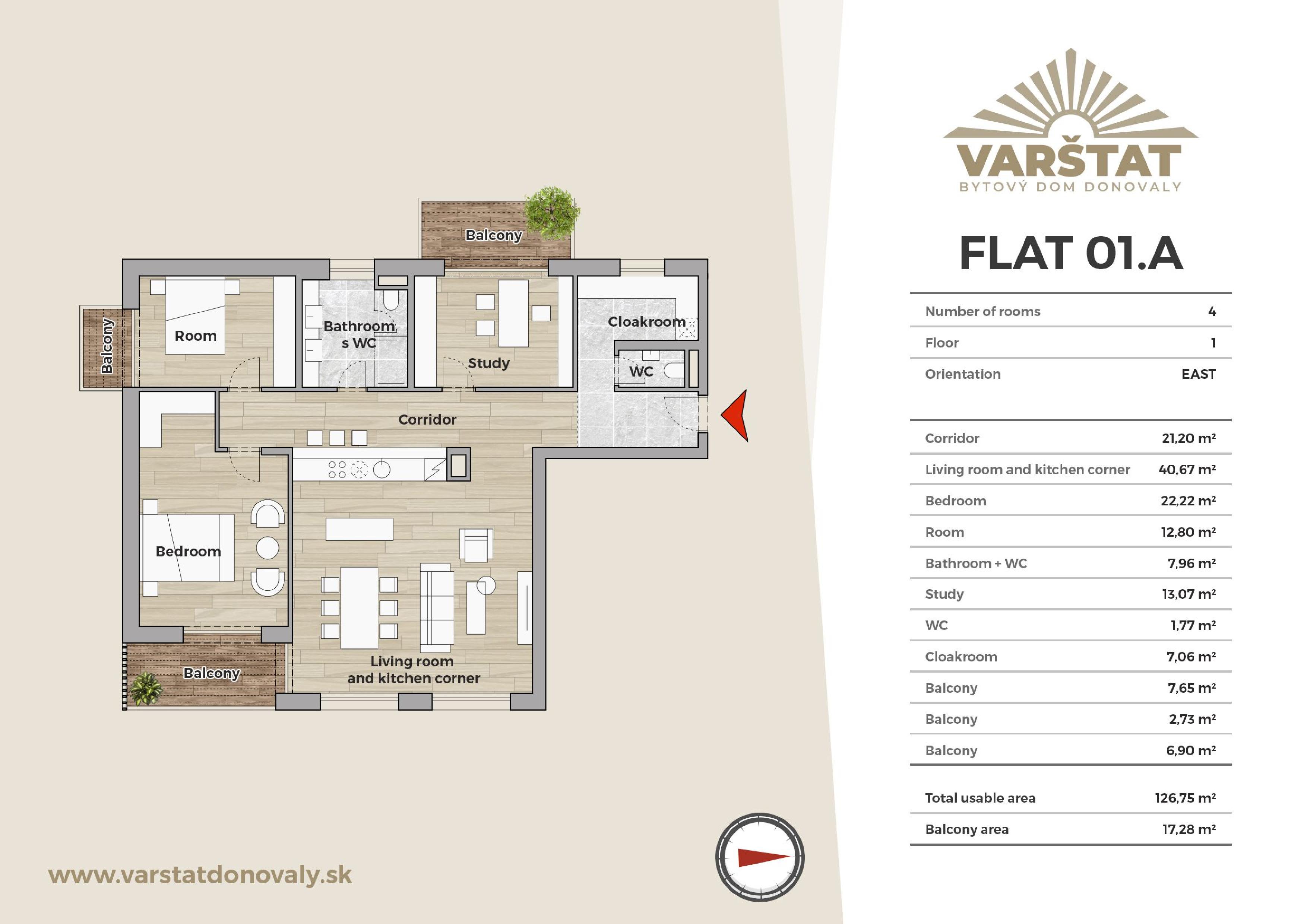 Varštat - 01.A - Pôdorys