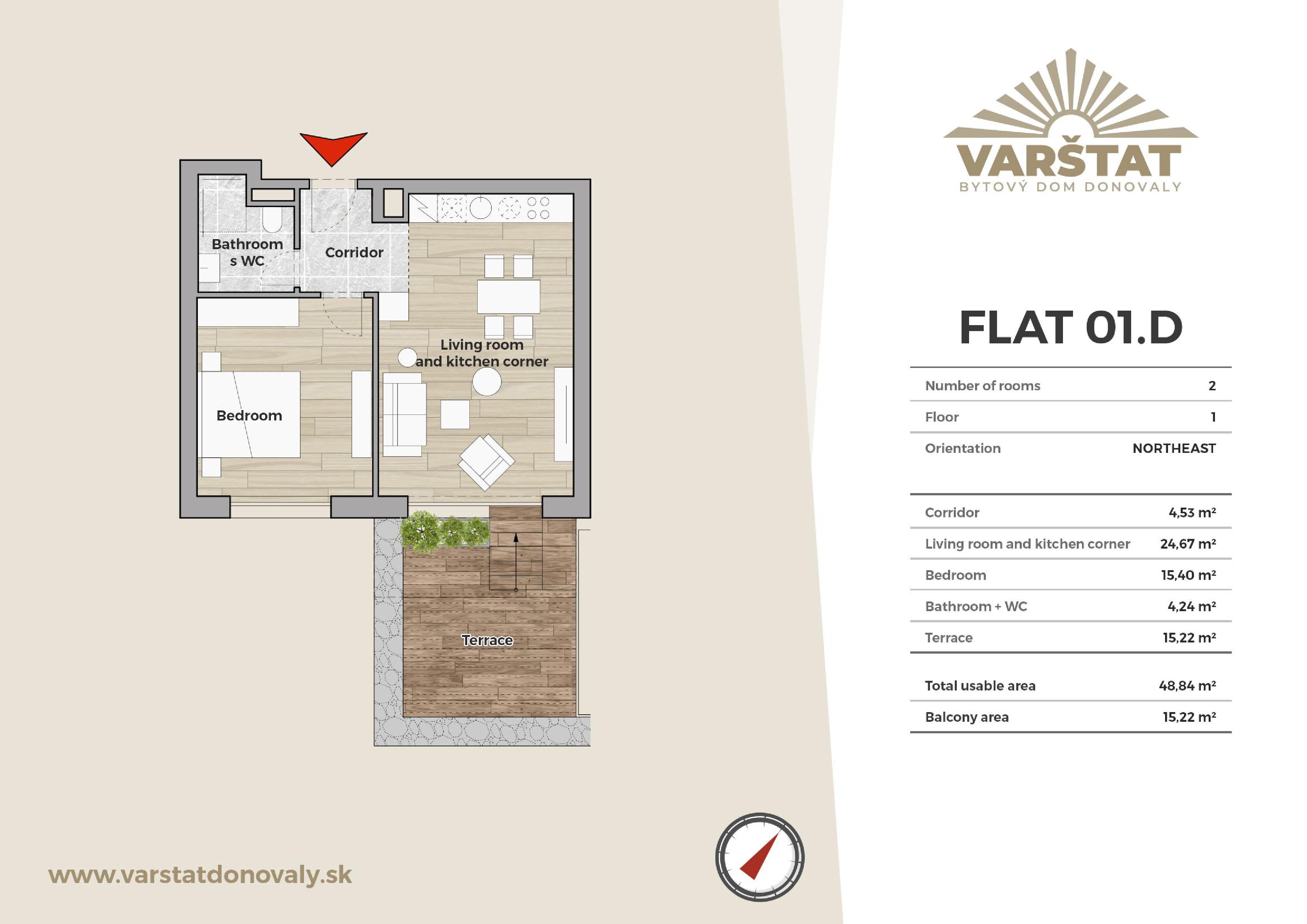 Varštat - 01.D - Pôdorys