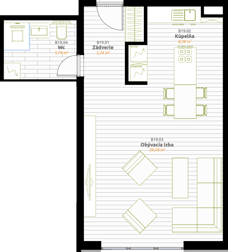 IDEAL Homes - D.19 - Pôdorys