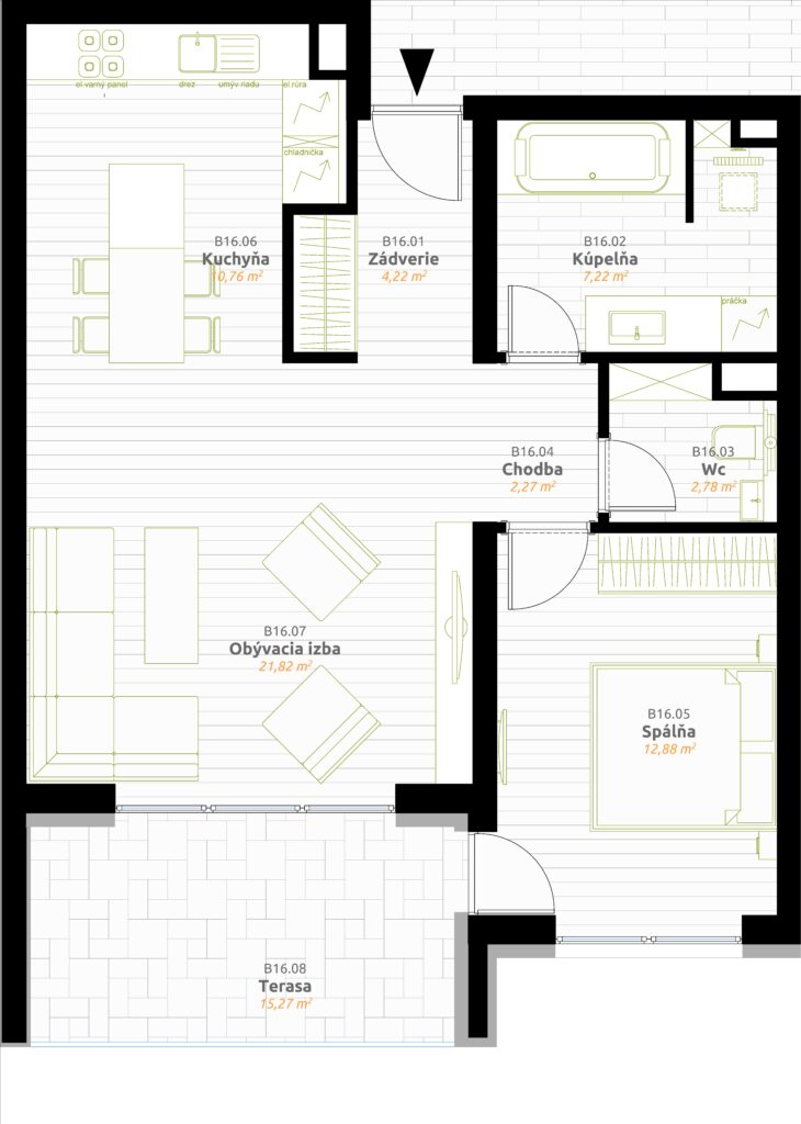 IDEAL Homes - D.36 - Pôdorys