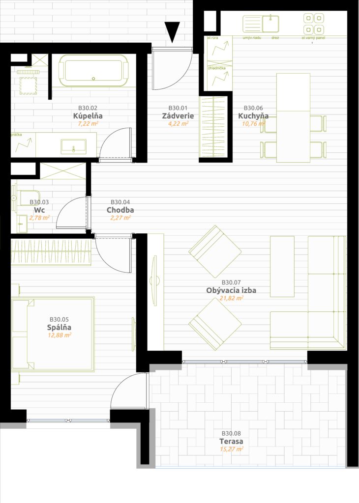 IDEAL Homes - D.50 - Pôdorys