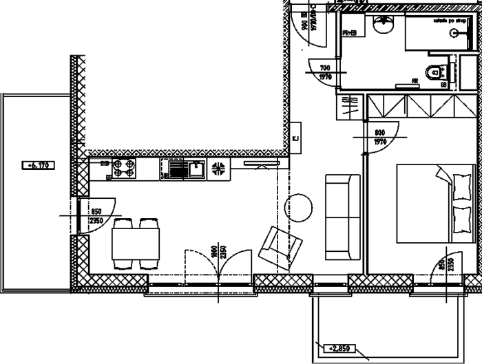 Riva Park - C / b3 - Pôdorys