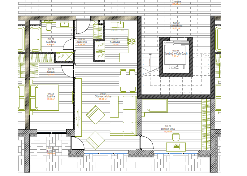 R Centrum - 19 - Pôdorys