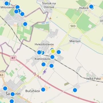 Hviezdne Bývanie - map