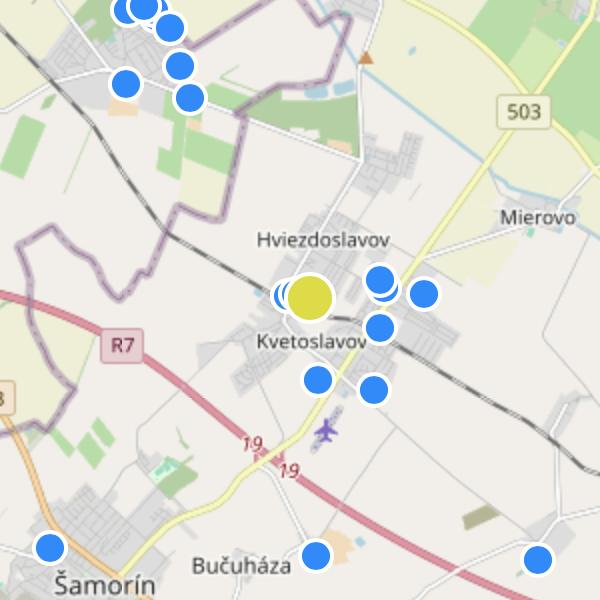 Lutea - map