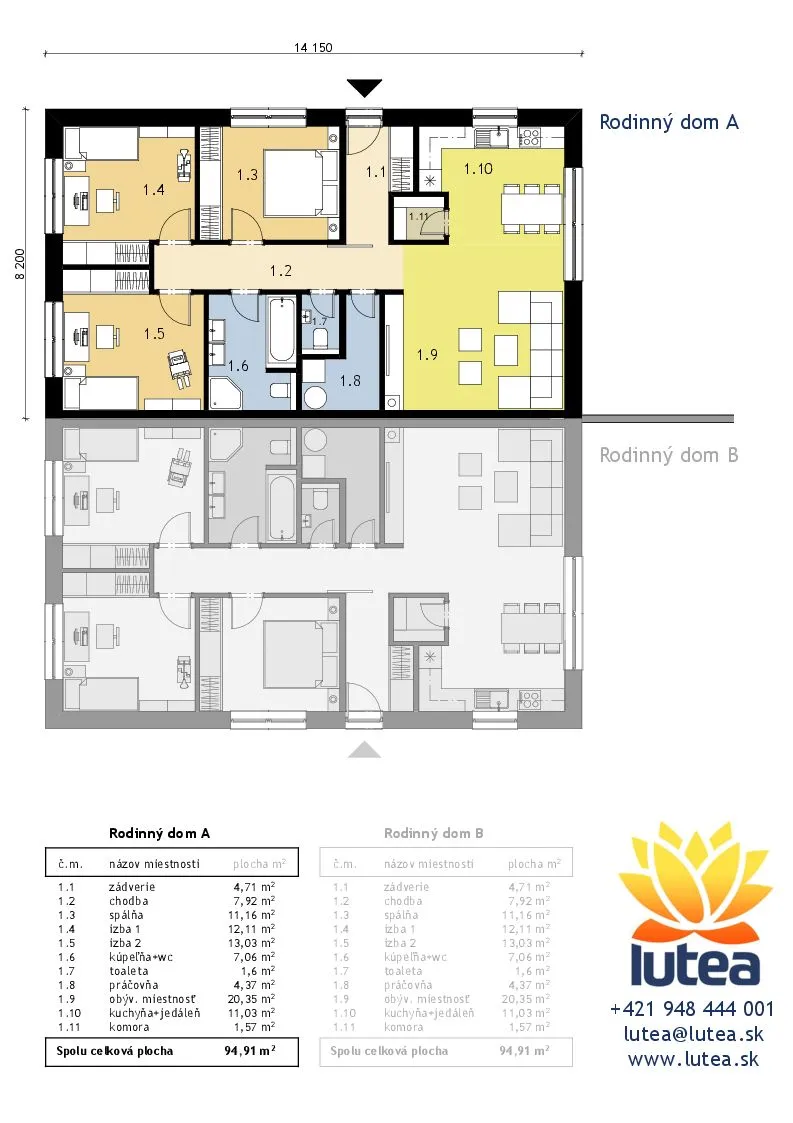 Lutea - 49 - Pôdorys