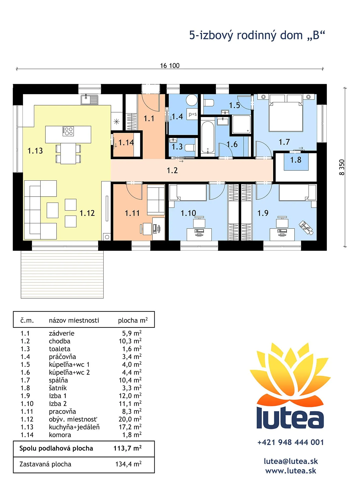 Lutea - 54 - Pôdorys