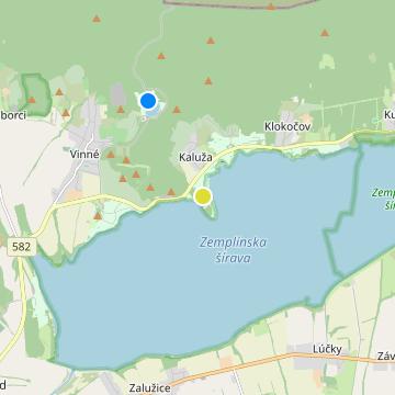 Chalety Šírava - map