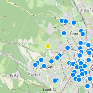 Bankov 427 - map