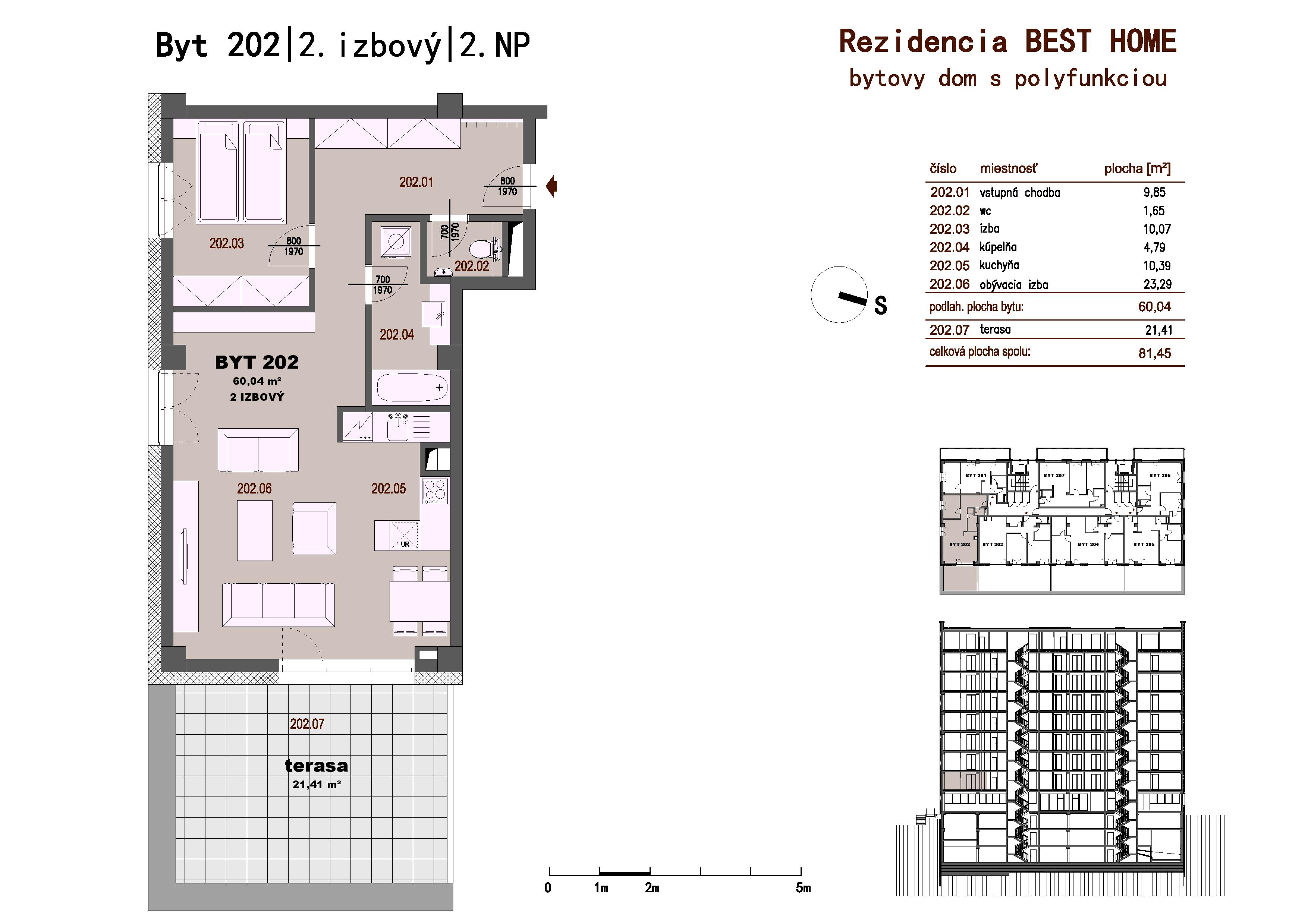 Best Home - 202 - Pôdorys