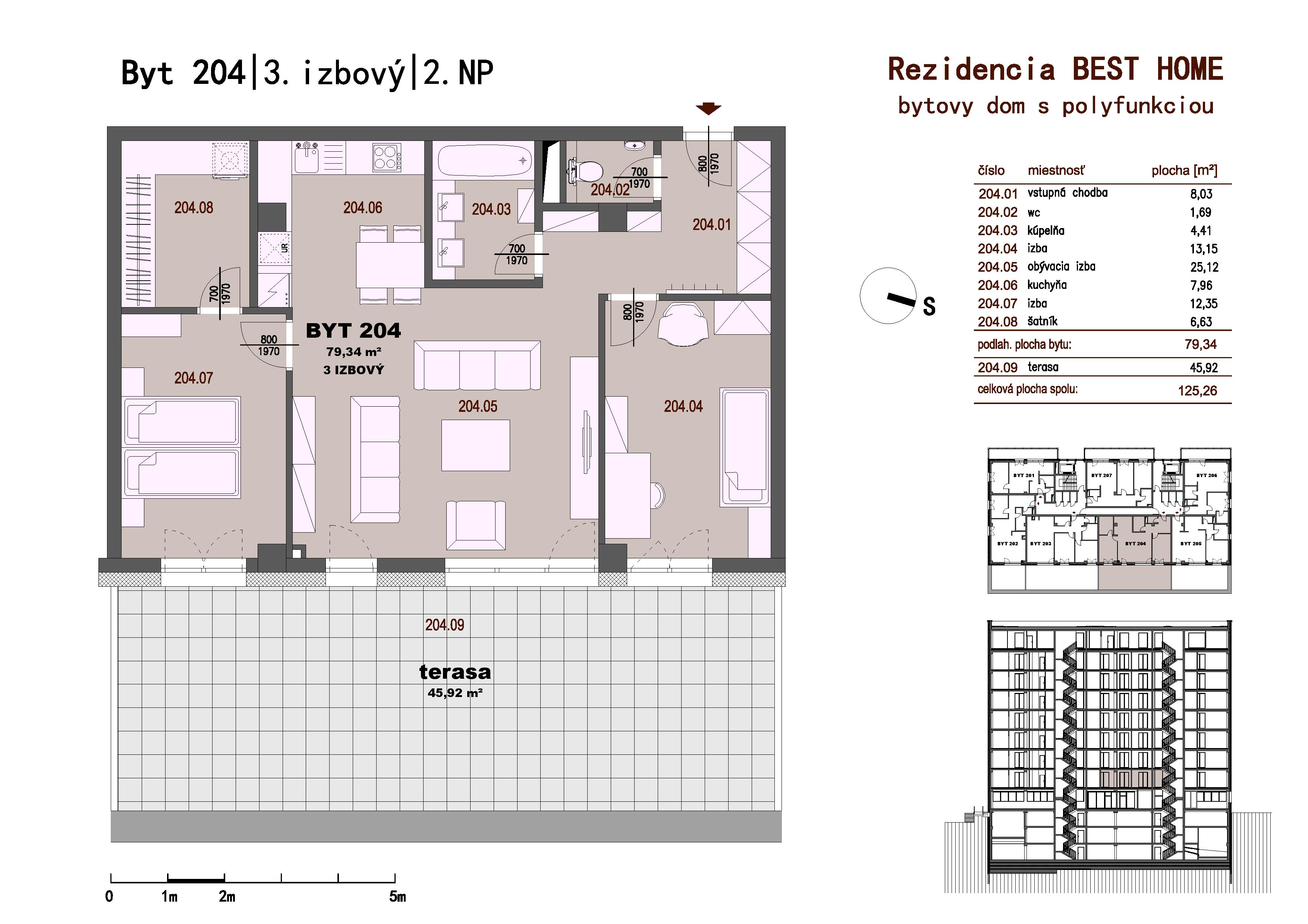 Best Home - 204 - Pôdorys