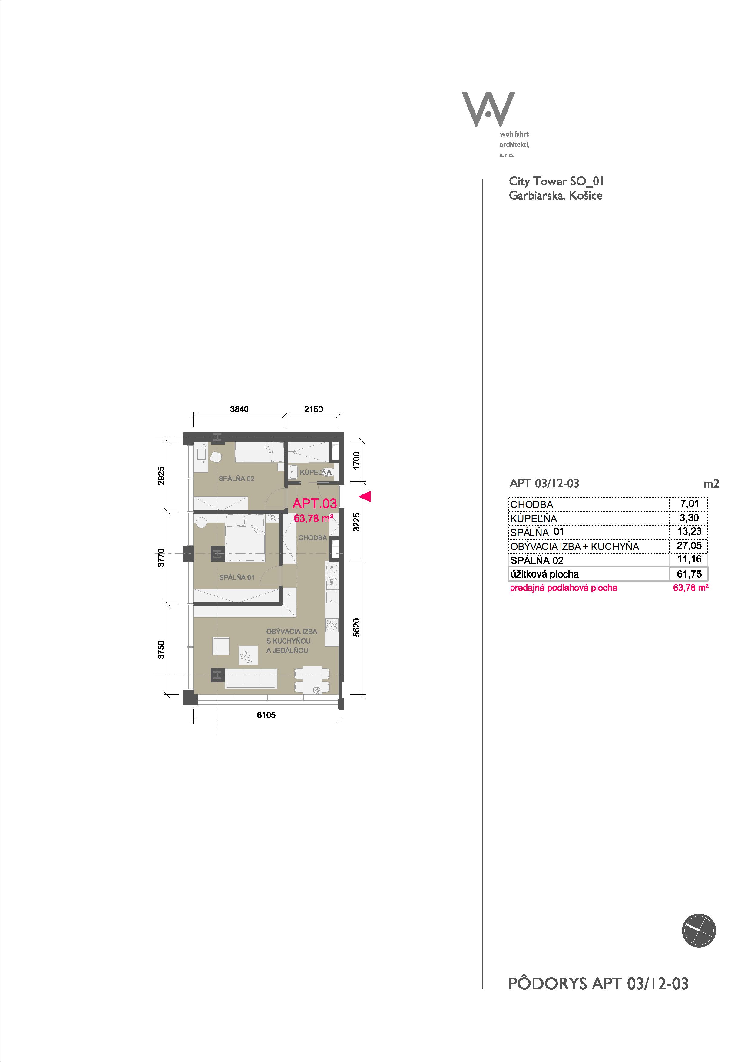 City Tower - 12.03 - Pôdorys