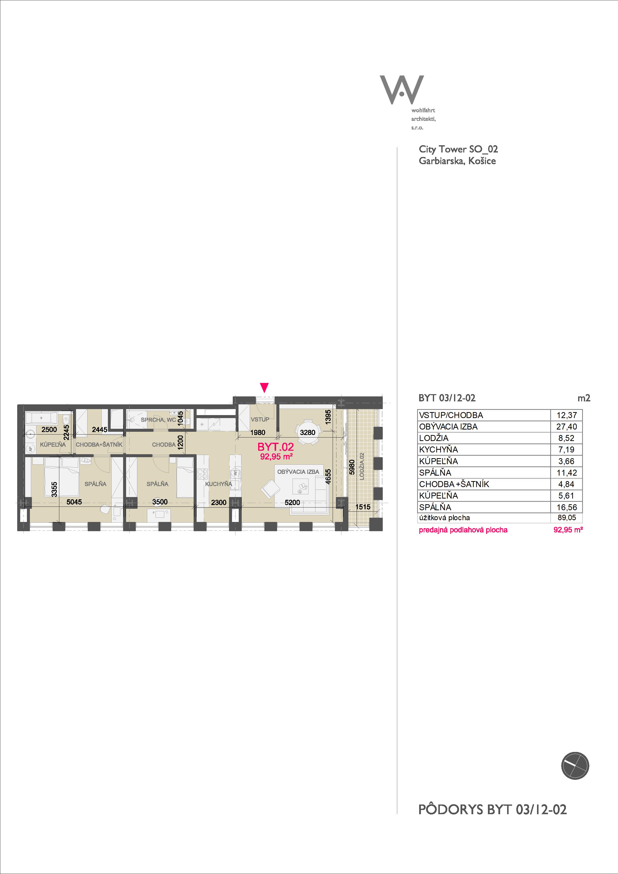 City Tower - 5.02 - Pôdorys
