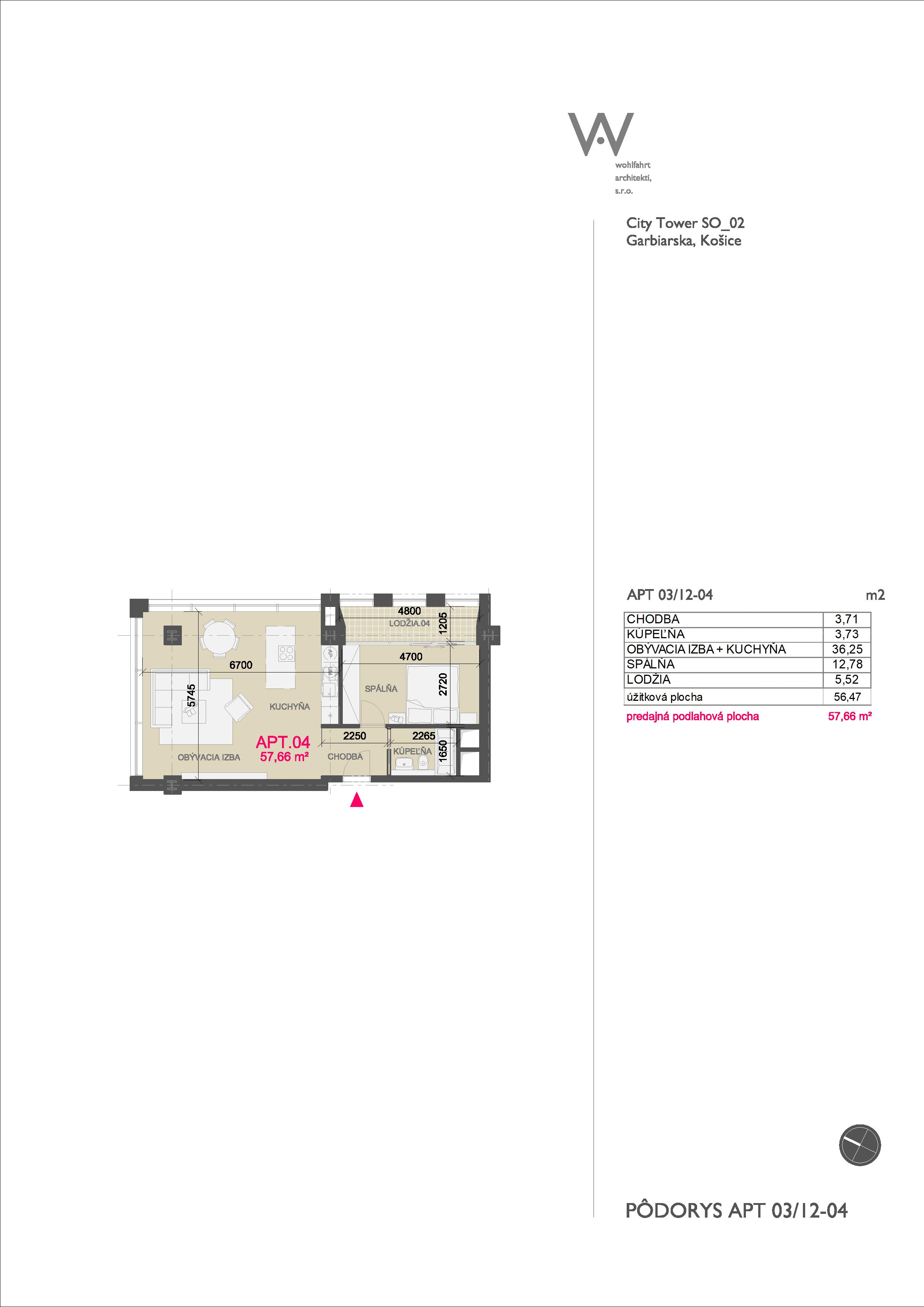 City Tower - 5.04 - Pôdorys