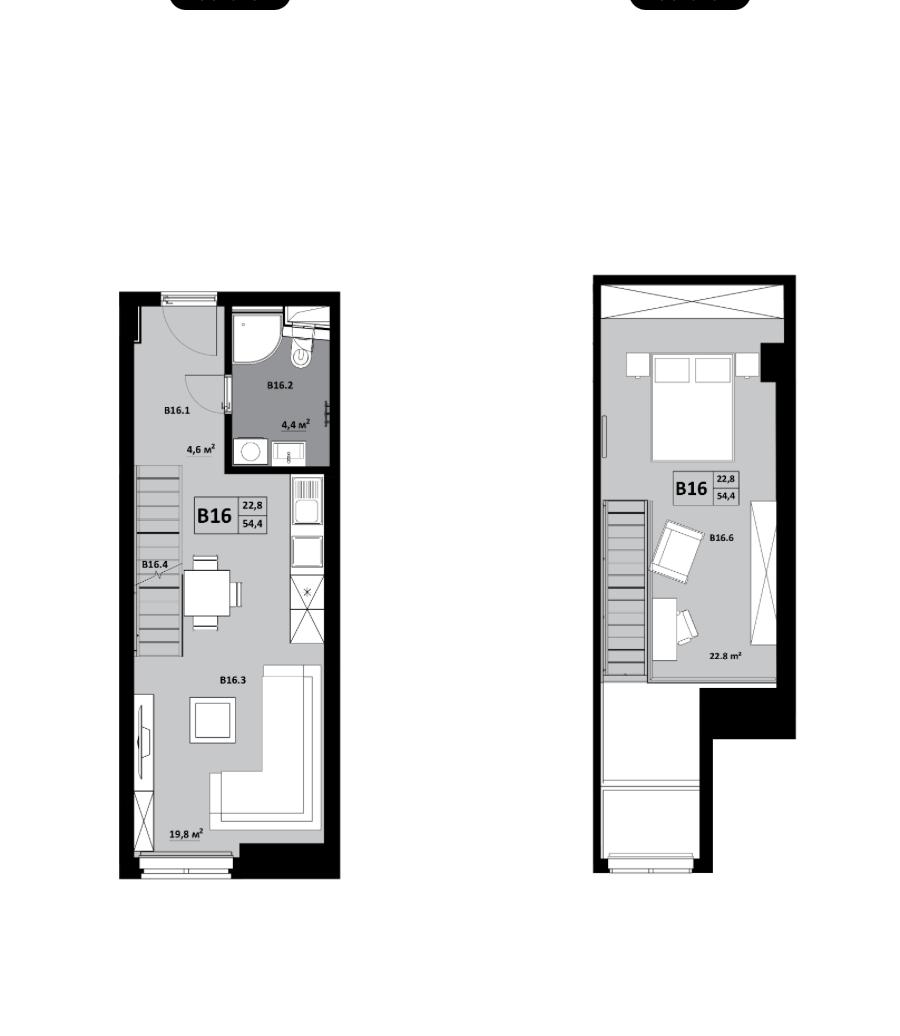 KVP GRUNT - B16 - Pôdorys