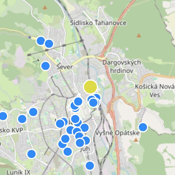 Rezidencia Albelli - map