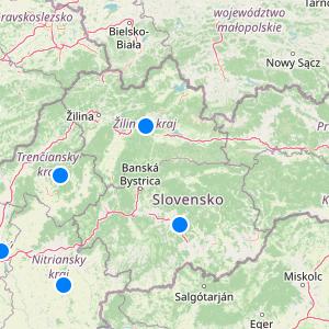 Rezidencia Čížik - map
