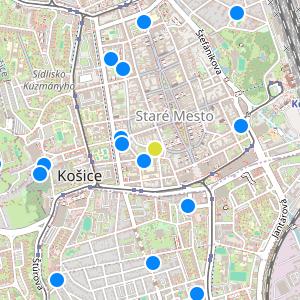 Vrátna residence - map