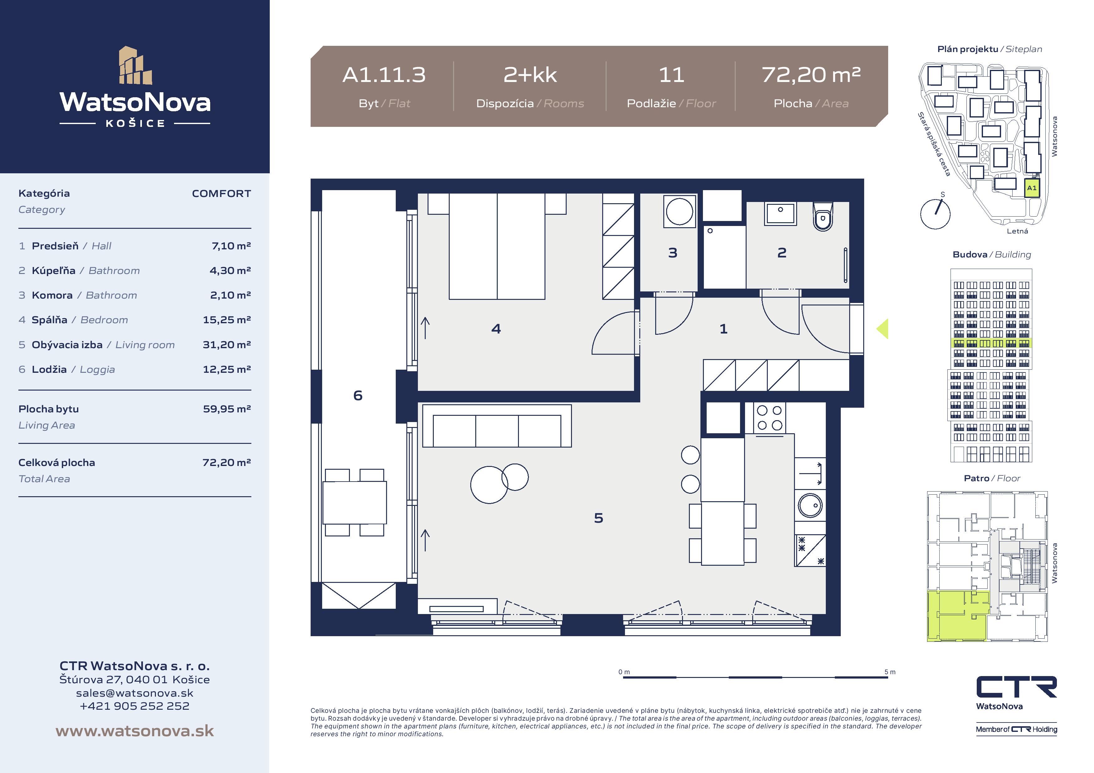 WatsoNova - A1.11.3 - Pôdorys