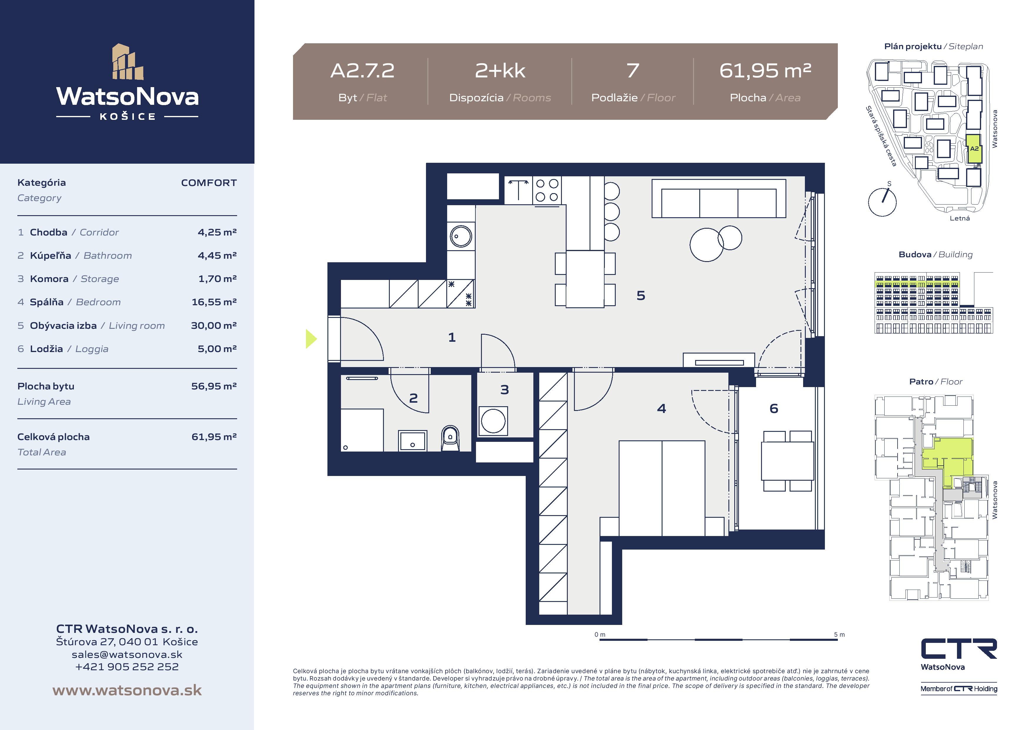 WatsoNova - A2.7.2 - Pôdorys