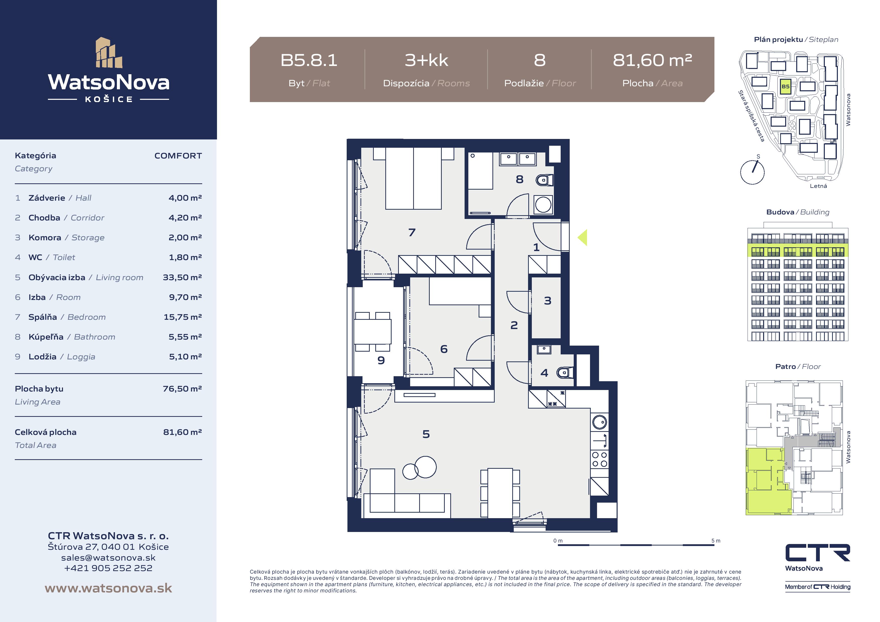 WatsoNova - B5.8.1 - Pôdorys