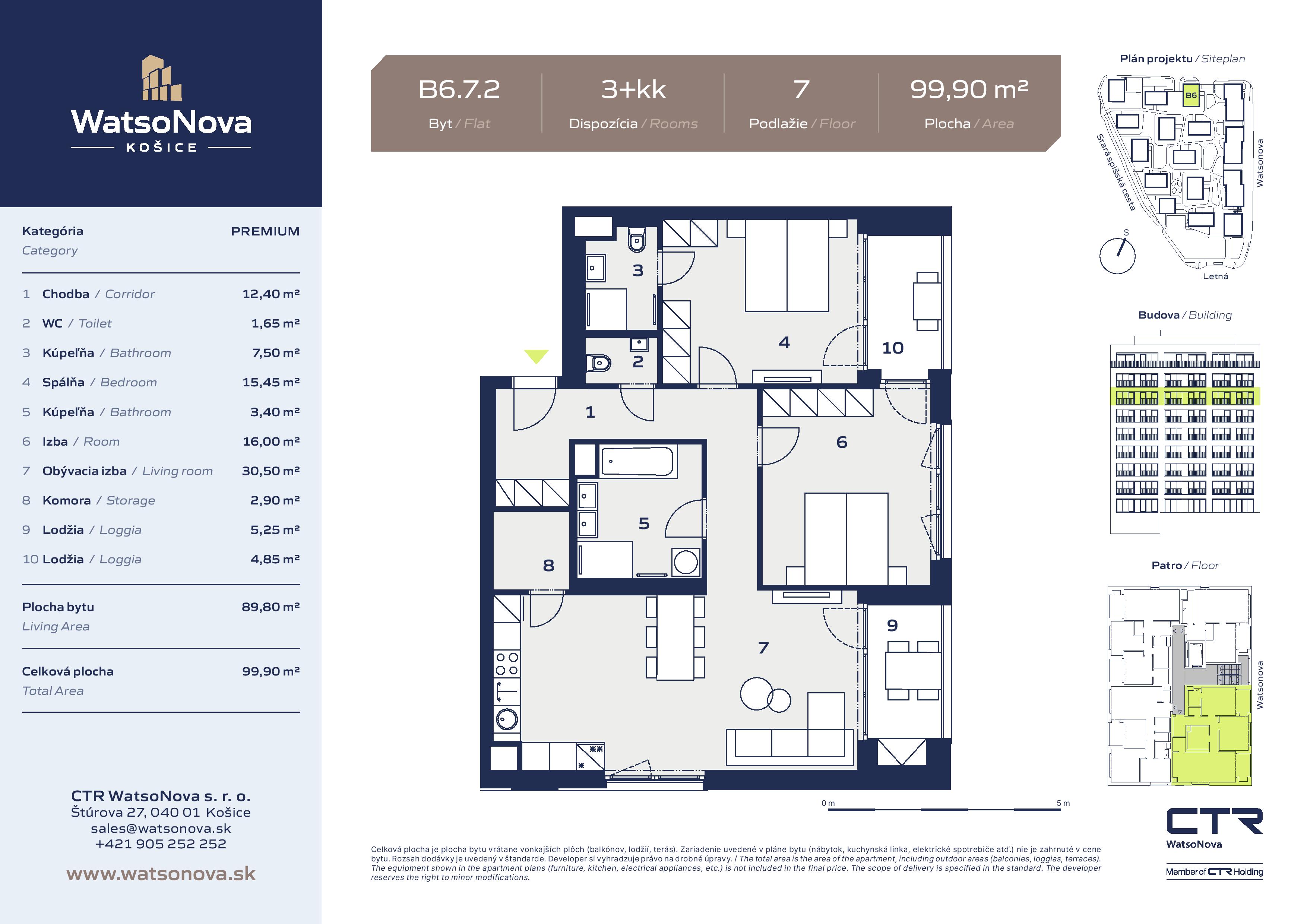 WatsoNova - B6.7.2 - Pôdorys
