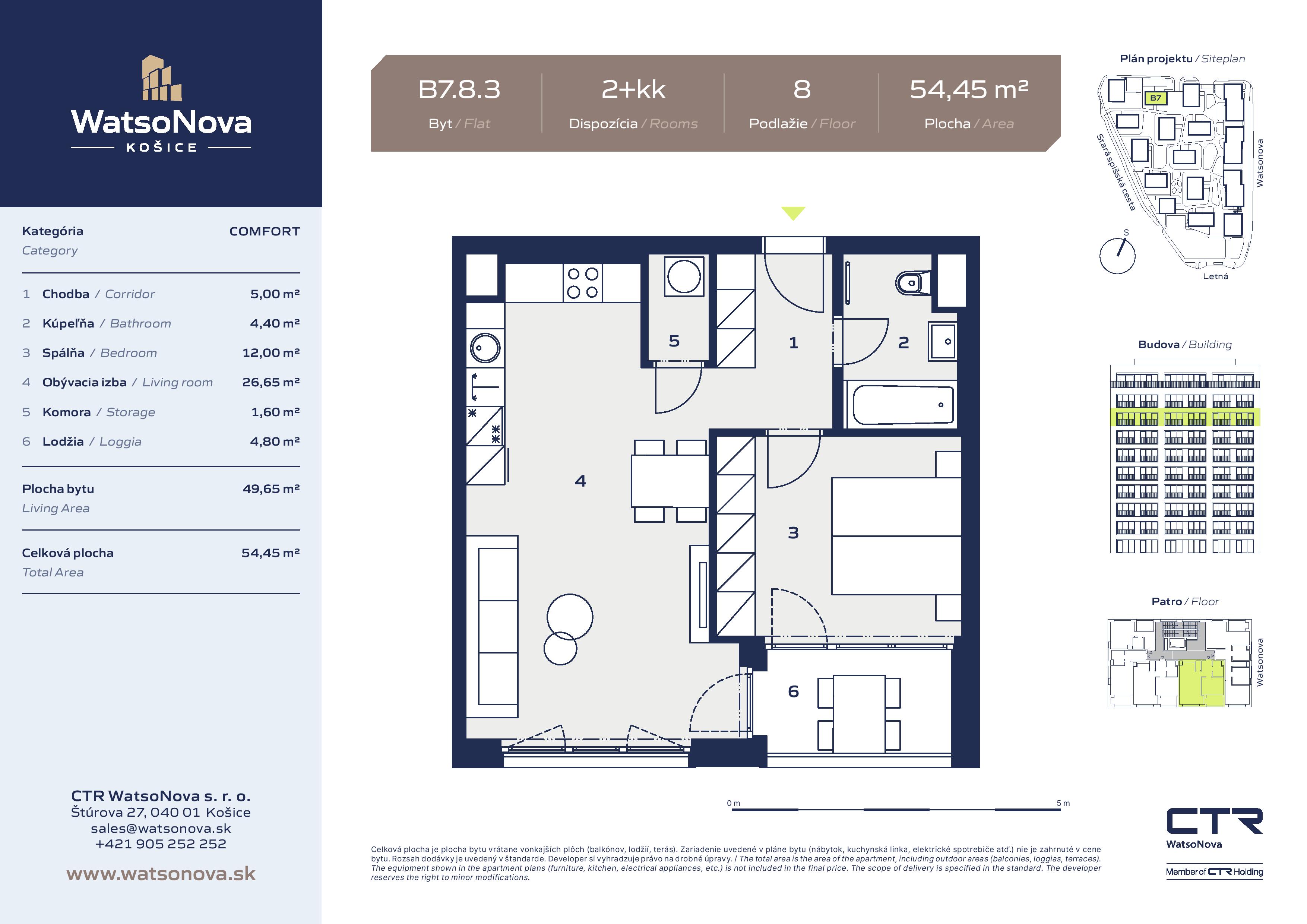 WatsoNova - B7.8.3 - Pôdorys