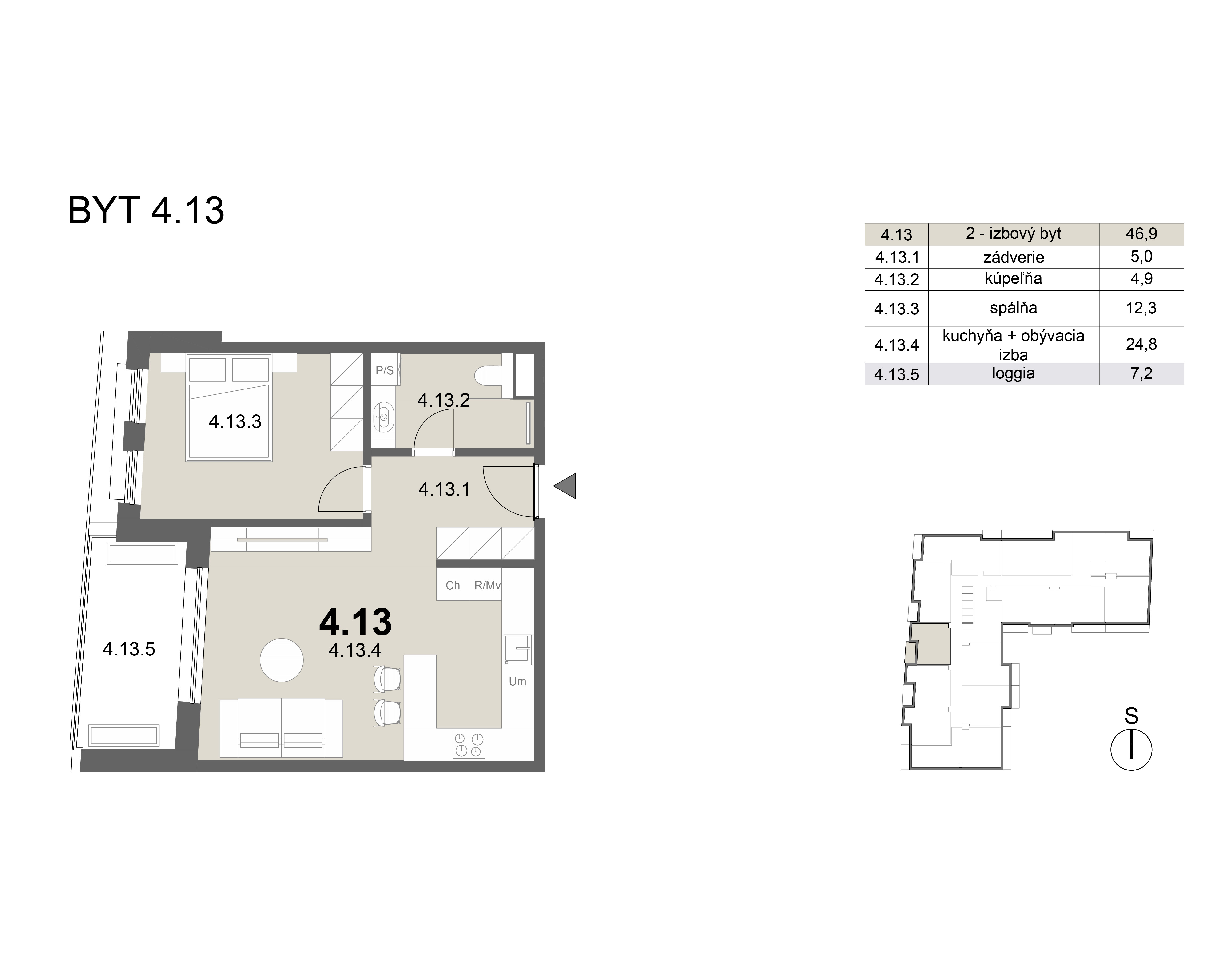 Zion residence - 4.13 - Pôdorys