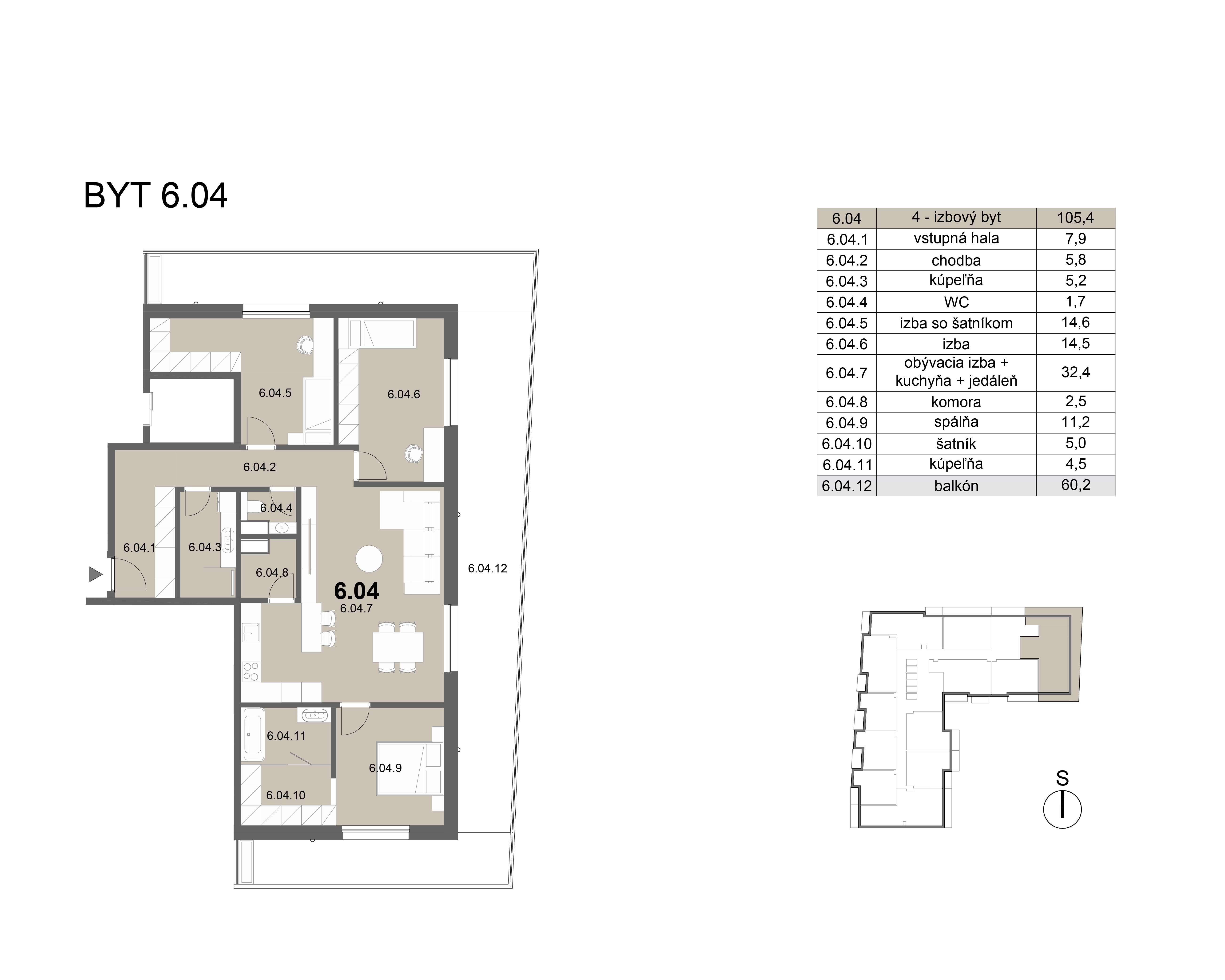 Zion residence - 6.04 - Pôdorys