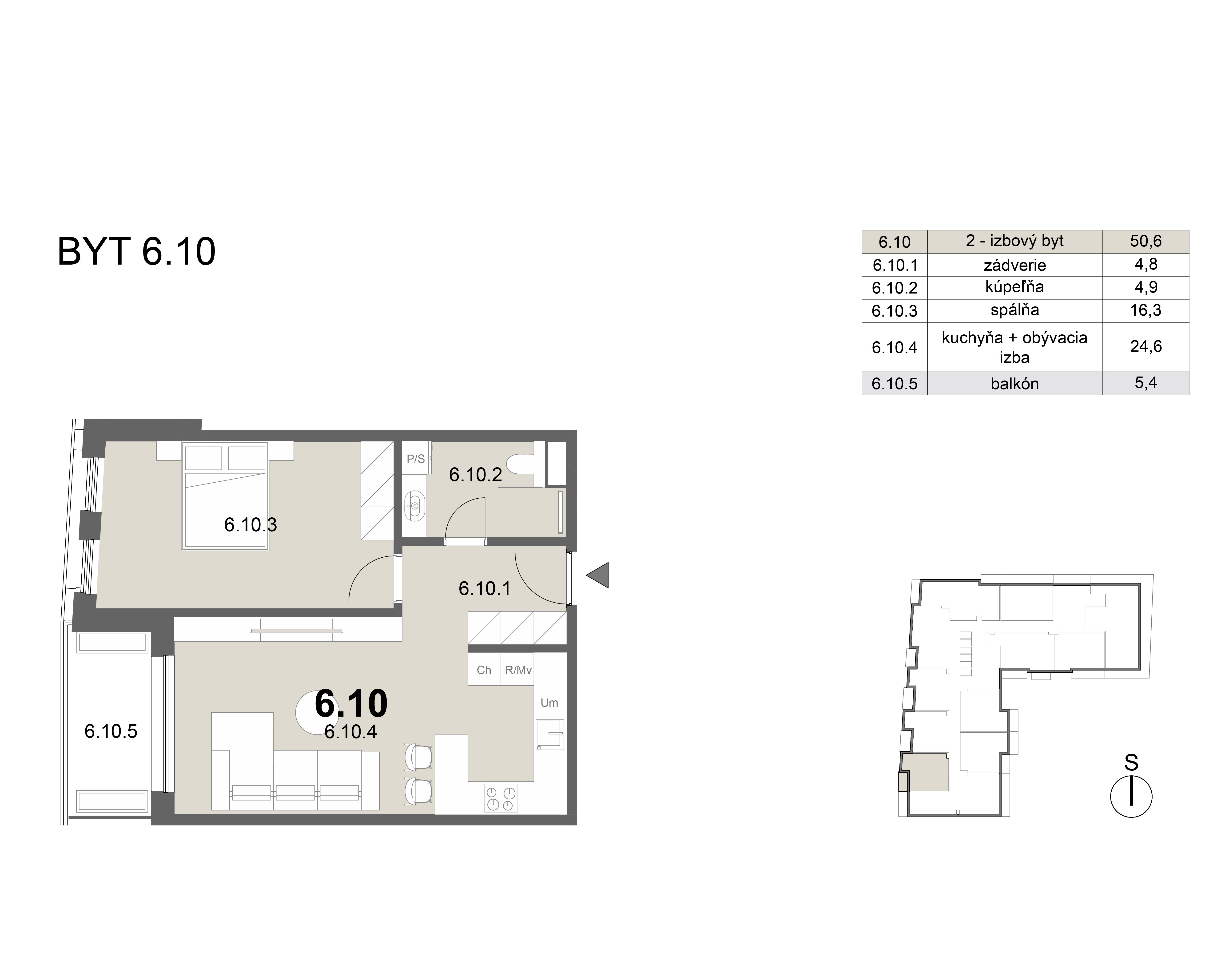 Zion residence - 6.10 - Pôdorys