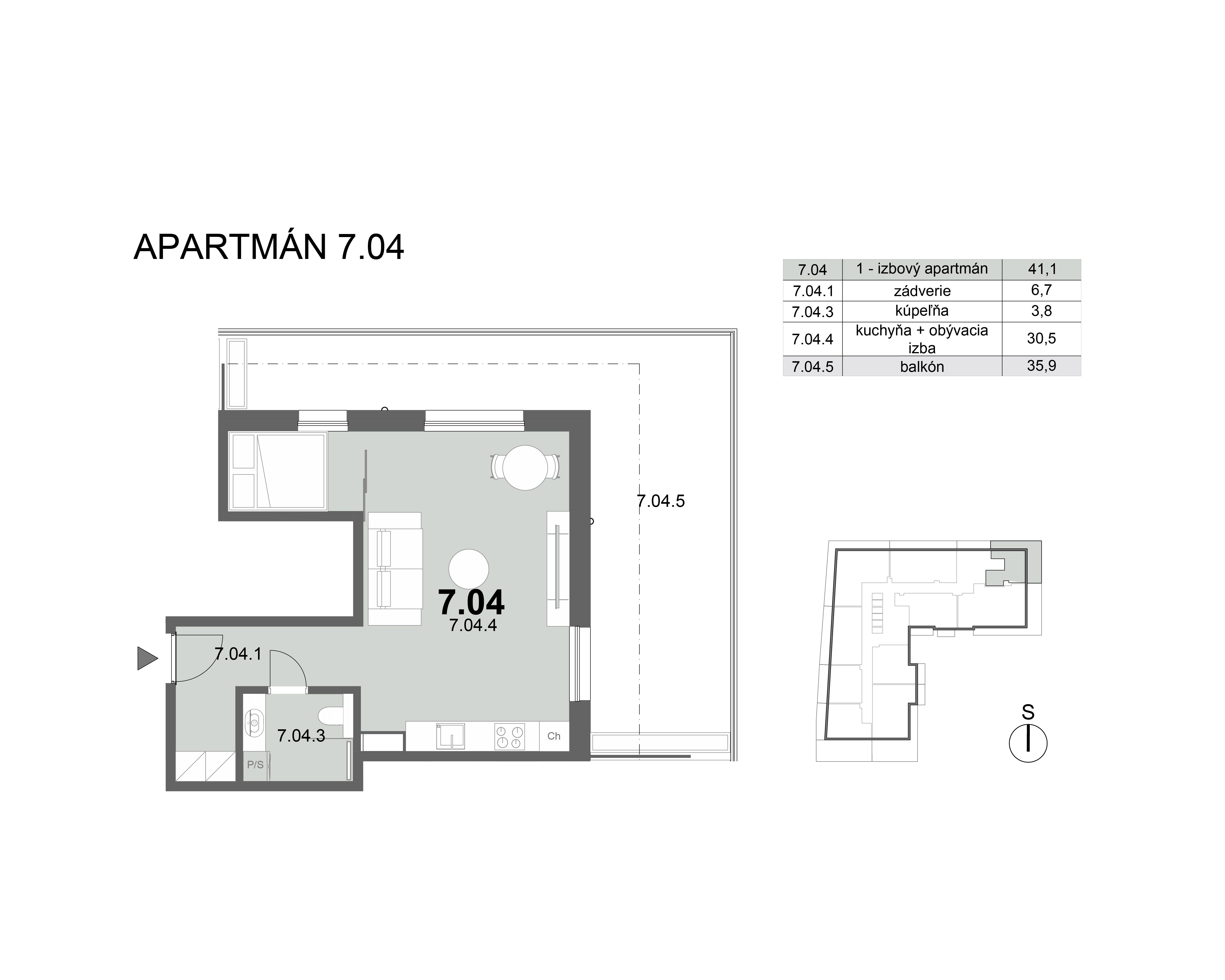 Zion residence - 7.04 - Pôdorys