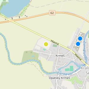Kráľovské Domy - map