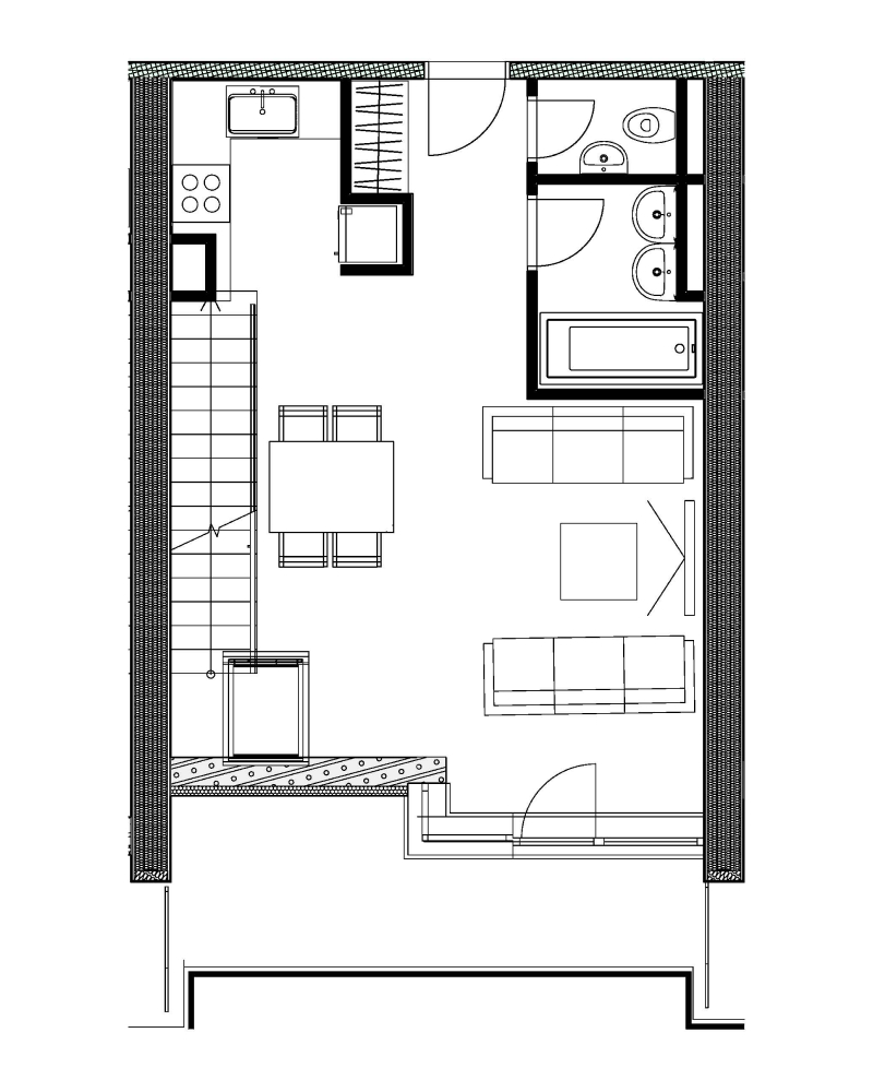 Galandov majer - K40.5.1 - Pôdorys