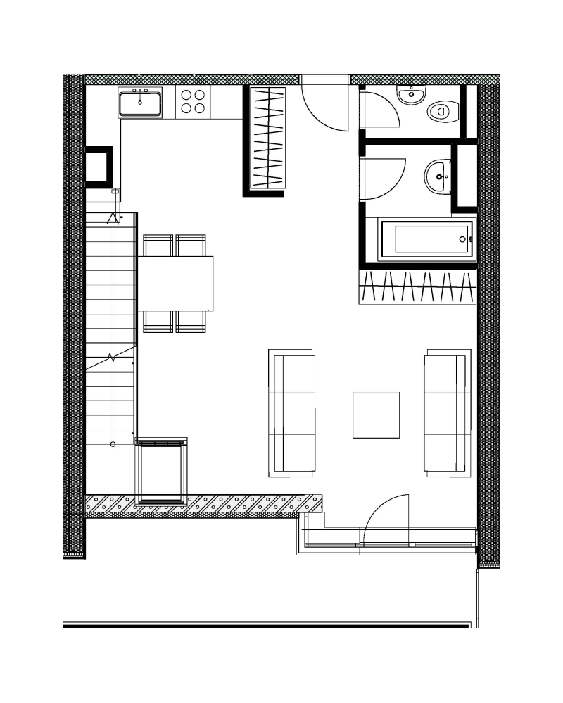 Galandov majer - K43.5.1 - Pôdorys