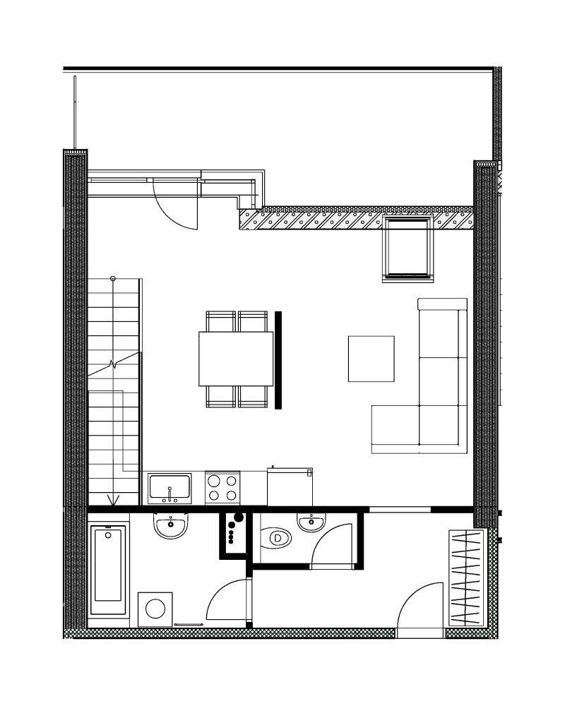 Galandov majer - V50.5.2 - Pôdorys