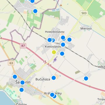 Ovocná Alej - map