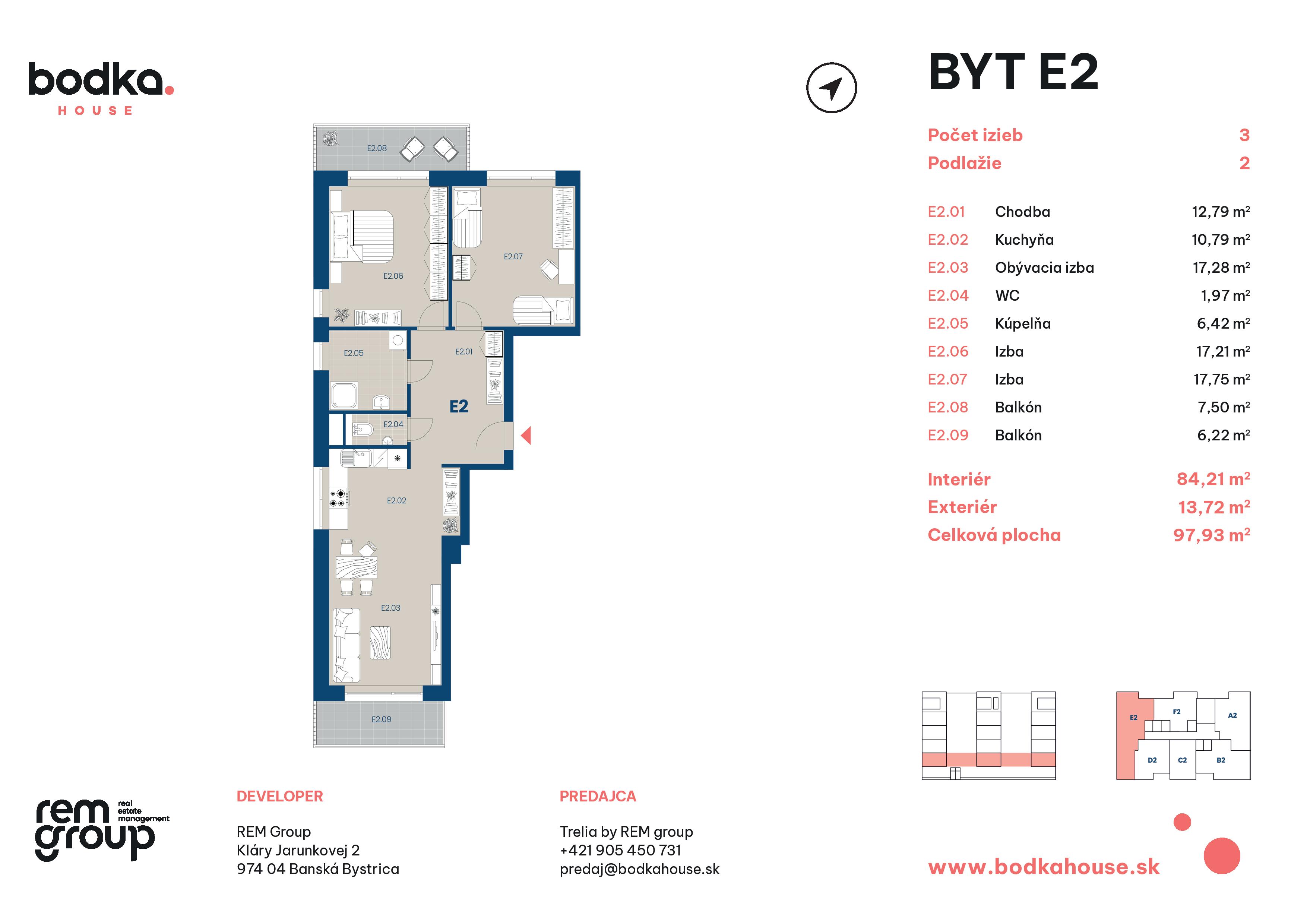 Bodka house - E2 - Pôdorys