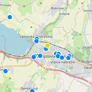 Liptov Living - map