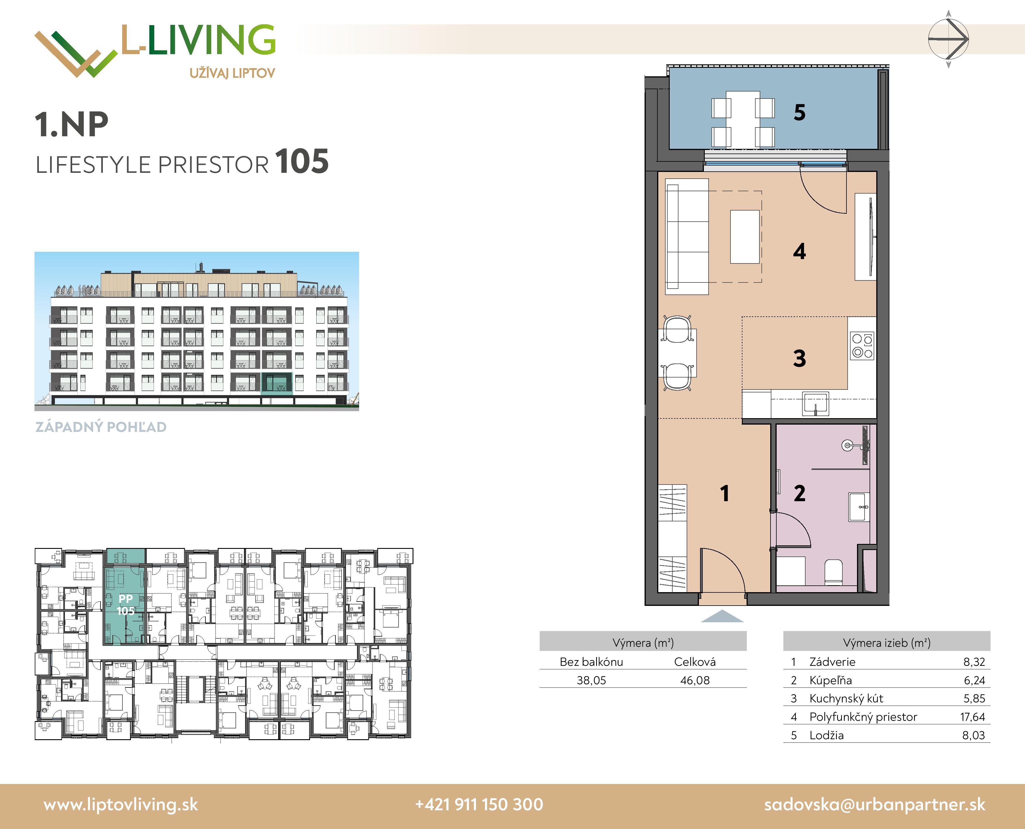 Liptov Living - 105 - Pôdorys