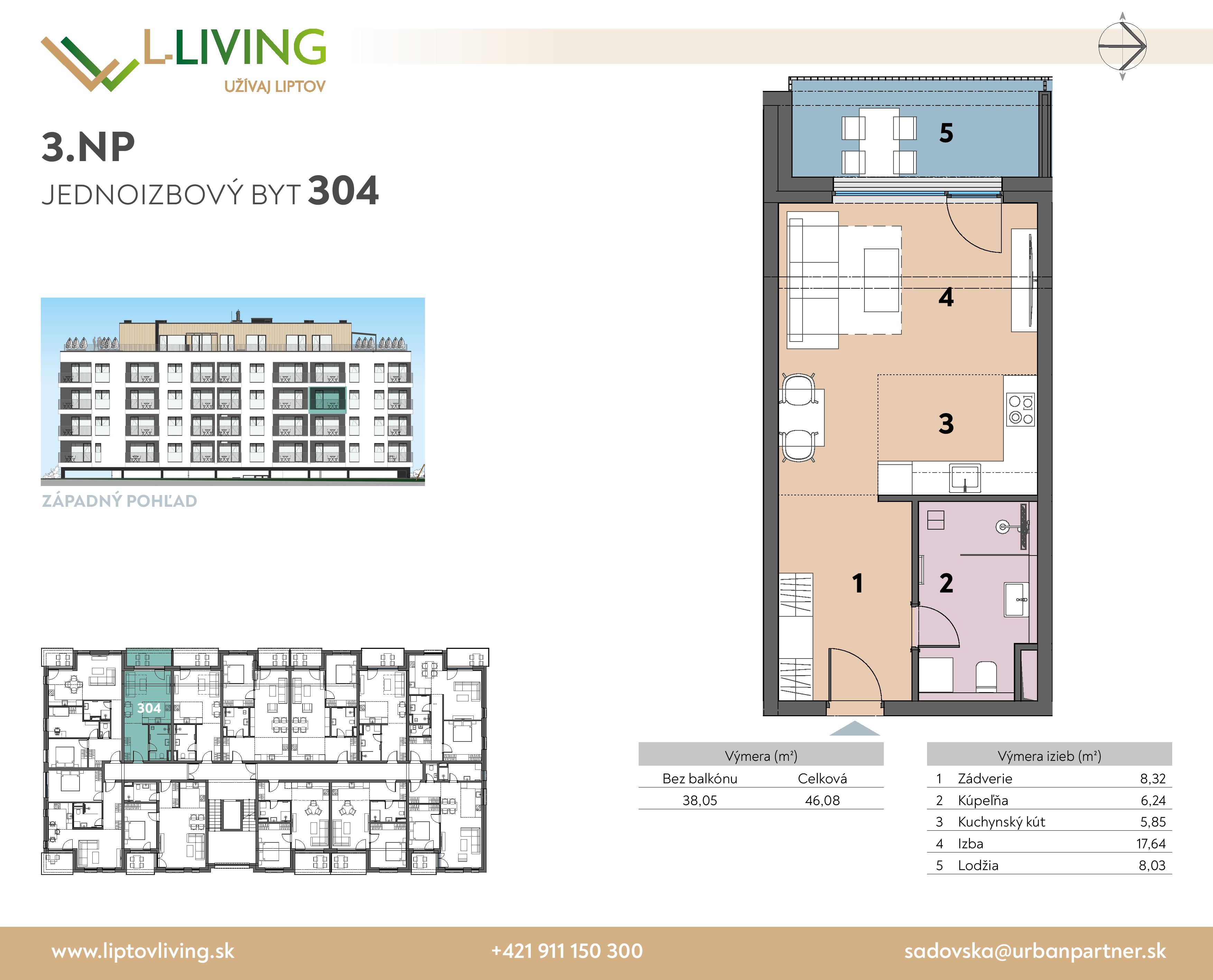Liptov Living - 304 - Pôdorys