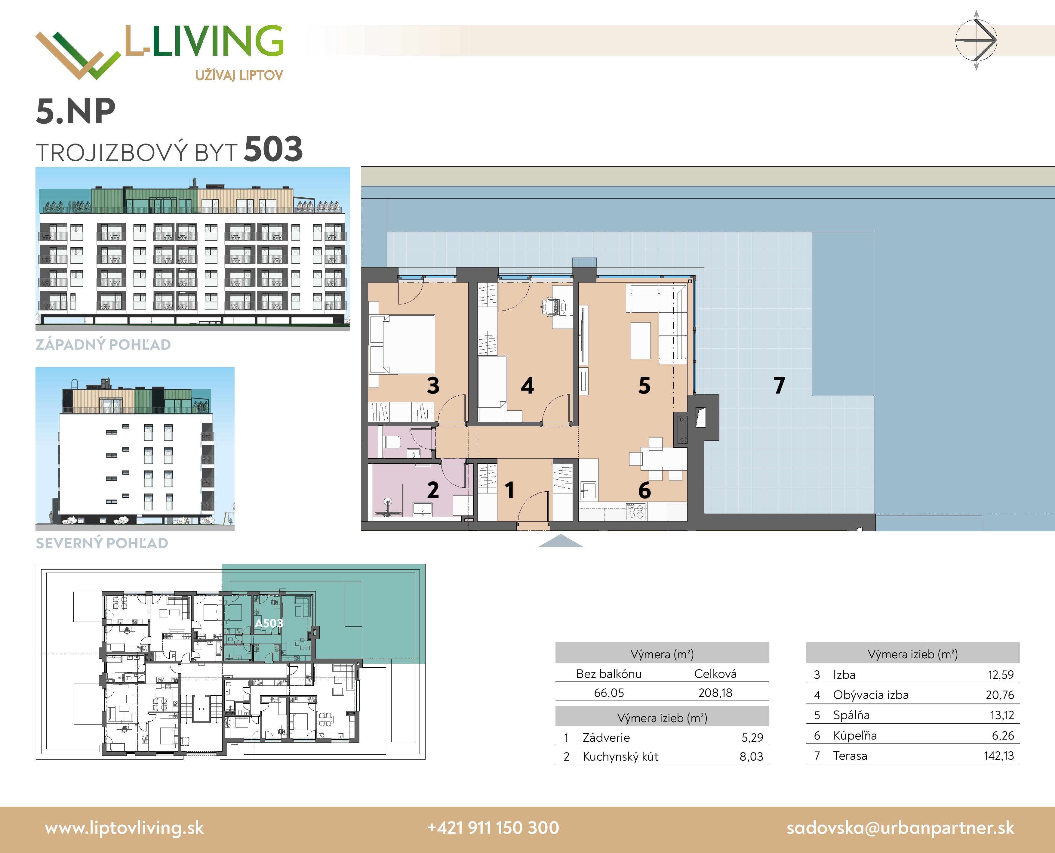 Liptov Living - 503 - Pôdorys
